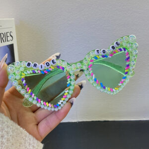 Bride color-green flash green film