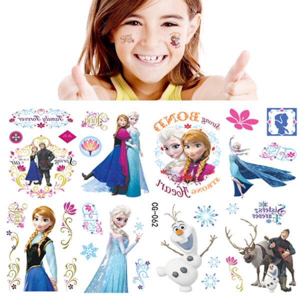 Wholesale Princess Children Tattoo Sticker Birthday Party