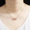 Wholesale 520 Digital Heart- Pendant Necklace