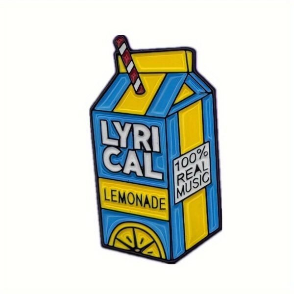 Wholesale Creative Beverage Box Cartoon Brooch