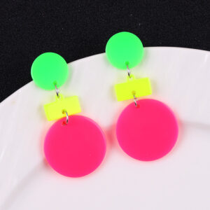 Tricolor fluorescent green - small circle
