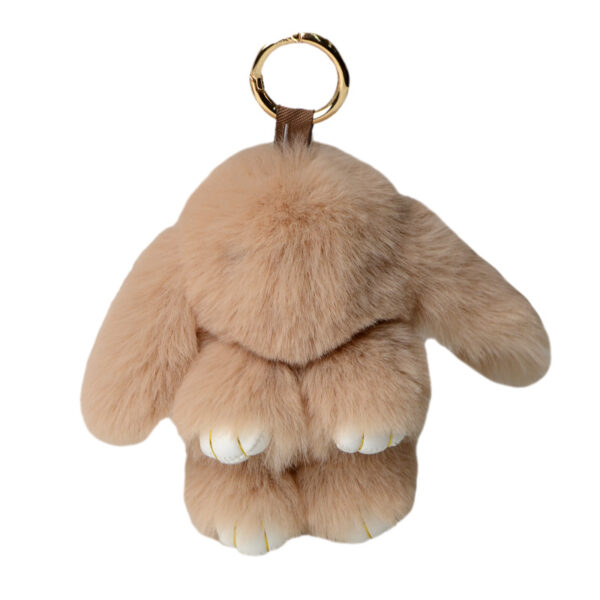 Wholesale Colorful plush rabbit cute bag pendant keychain