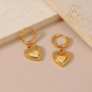 Round heart-shaped beads 19*18mm