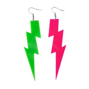 Rose red + green lightning