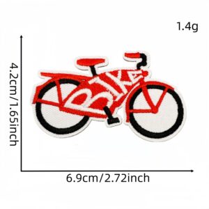 Red series cloth patch 1 #