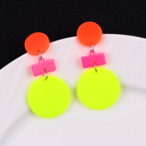 Three-color orange - small round