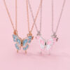 O1CN01jjz0nH1RorxTDDr36_2204819392159-0-cib Wholesale butterfly necklace cartoon children BFF good friend necklace