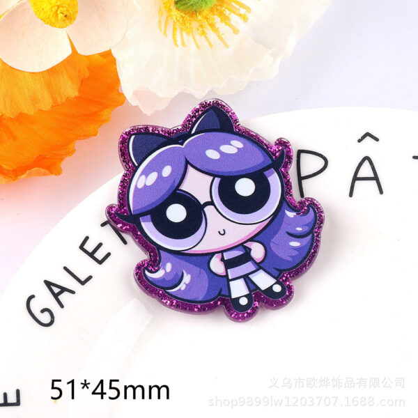 Wholesale Cute Cartoon Flying Little Girl Accessories (Acrylic)
