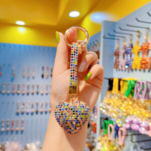 Diamond heart-colorful