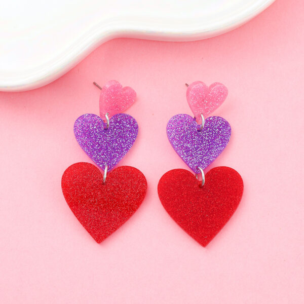 Wholesale Valentine's Day Love Earrings Design Sense Earrings