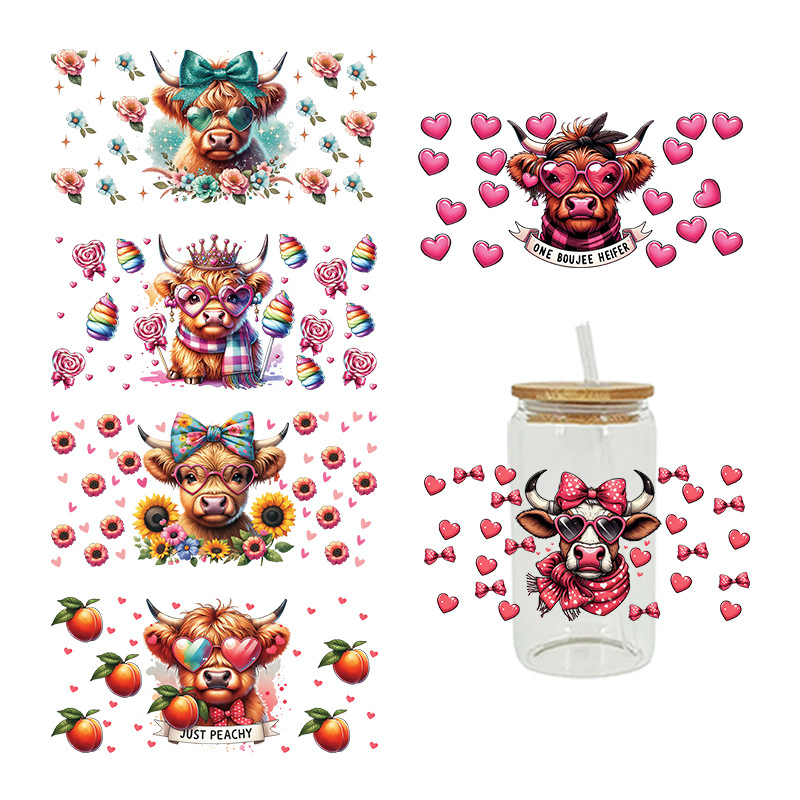 Wholesale UV Transfer Paste Glass Crystal Label Crystal Paste 16OZ UV DTF WRAPS