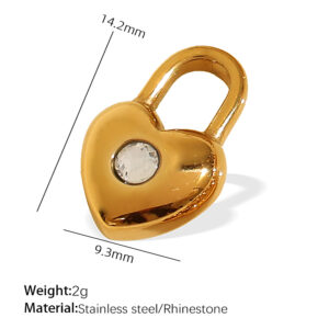 Pj47weg gold pendant