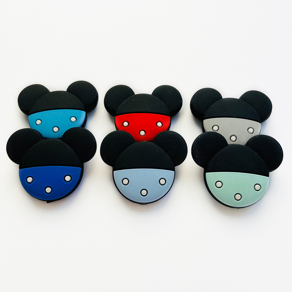Wholesale colorful cute cartoon 3D focal beads