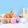 Wholesale Doll Fur Ball Keychain Couple School Bag Pendant OLY Exclusive