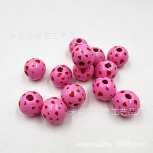 Red bottom small love / 16mm (hole 4mm)