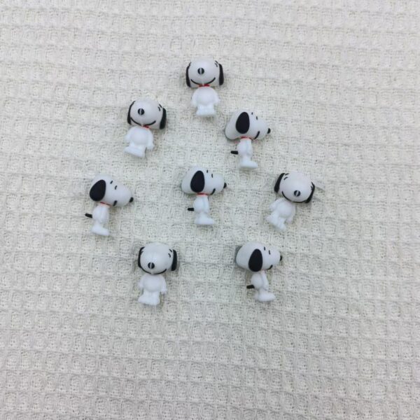 Wholesale 10pcs 3D Silicone Cute Little Dog Cartoon DIY Beads