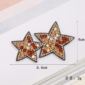 4*6.6cm Tea five-pointed star