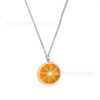 Wholesale Fruit Resin Lemon Slice Jewelry Set