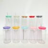 Wholesale PC plastic cup 16oz jelly colored single-layer plastic cup
