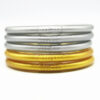 Wholesale 5-Layer Silicone Gold Powder Bracelet