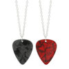 Wholesale Guitar pick necklace acrylic pendant