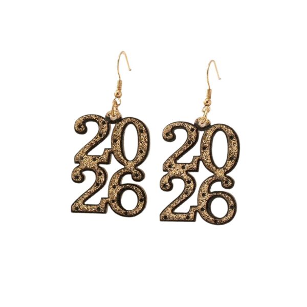 Wholesale 2026 Acrylic Digital Earrings