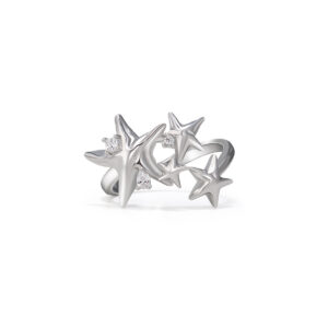 O1CN01kNwgdl1eEm0WmwwTn_2218382003840-0-cib Wholesale Silver starfish ocean zircon open ring