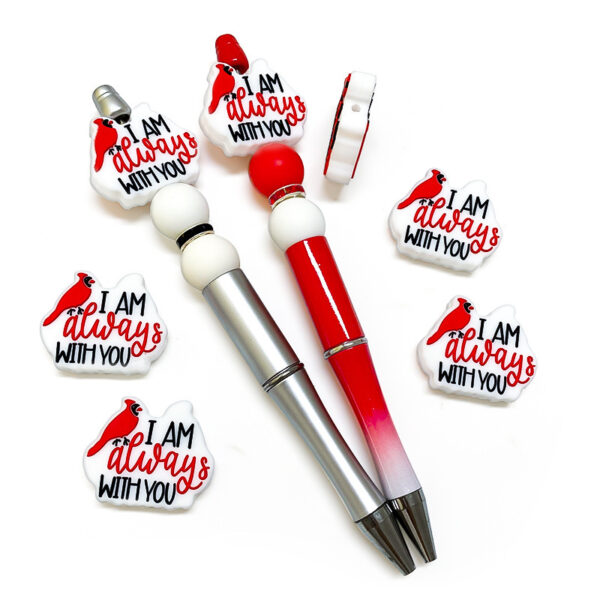 Wholesale Parrot Animal Silicone Focal Beads