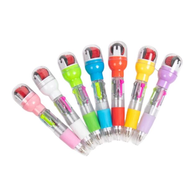 O1CN01kRjqKl1qCjcl6eHyK_2220865205460-0-cib Wholesale Creative Mini Roller Seal Short Four-Color Pen