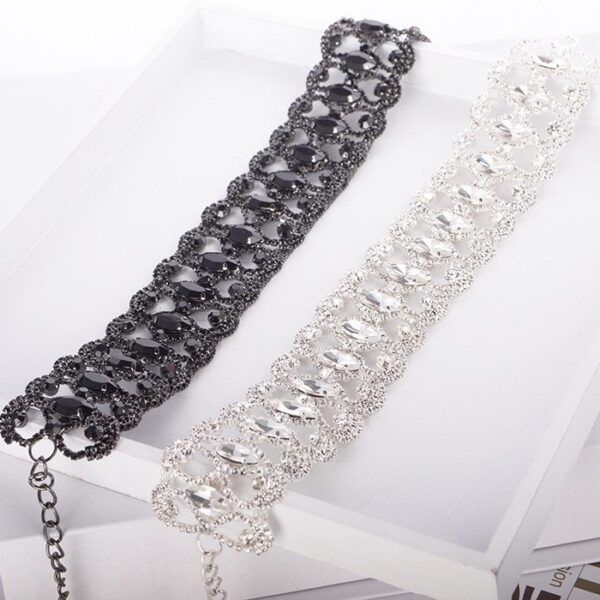 Wholesale Alloy Diamond-Studded Necklace