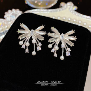 Wholesale Bow Earrings Luxury Earrings Ear Studs