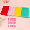 Wholesale Mini A7 Cute Candy-Colored Plush Small Notebook