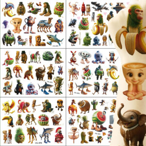 Wholesale Cartoon Tattoo Stickers Children's Tattoo Stickers