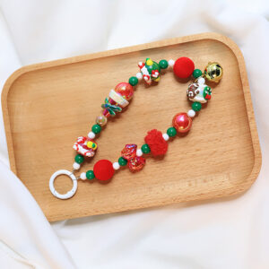 Bow tie hat red chain