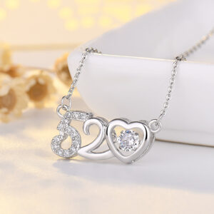 520 smart necklace (White Gold)