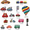 Wholesale Cartoon car small children's embroidery DIY Patches