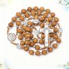 O1CN01kXP5pD1QaO4UaeW6x_2218773031992-0-cib Wholesale Wooden Rosary Necklace 10mm Wood Color Cross