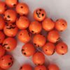 Wholesale 5pcs 20MM Pumpkin Smiley Face Printed Beads