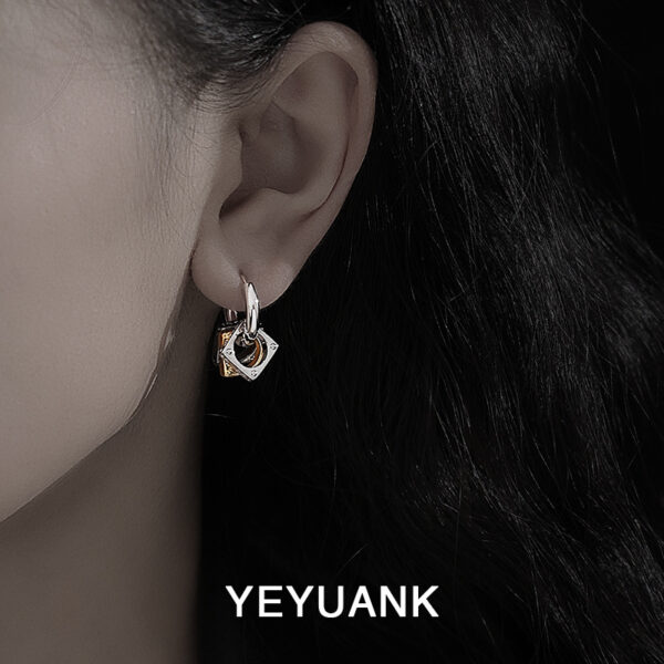 Wholesale Retro Trendy Cool Personality Design Sense Earrings