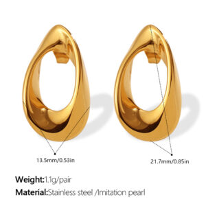 EH1326G Gold Earrings