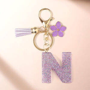 Purple n keychain