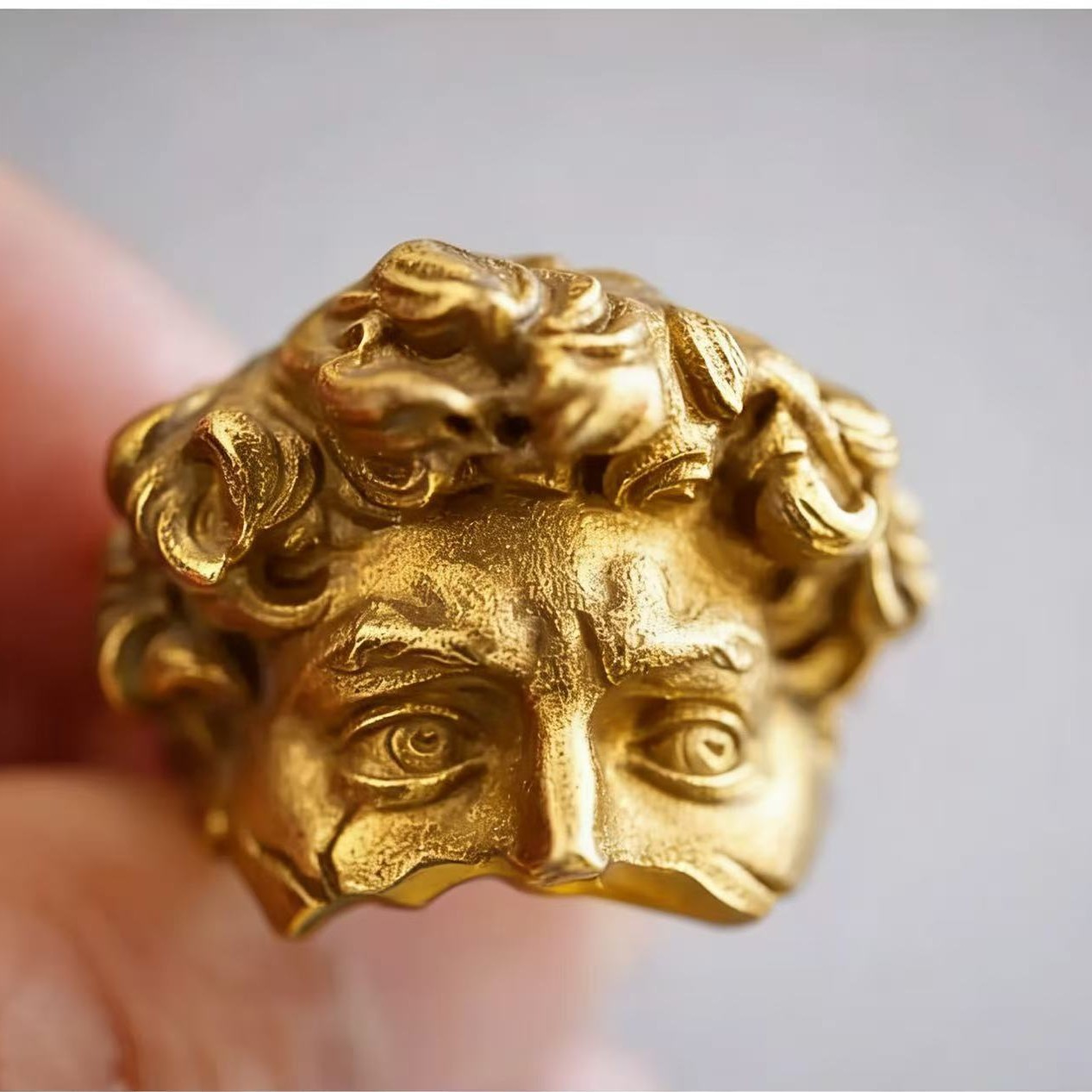 Wholesale Vintage David Ring Retro Open Ring