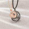 O1CN01kgfqsp1bDRd9J2mTO_952103431-0-cib Wholesale Sun Moon Circular Hollow Magnetic Valentine's Day Splicing Necklace Set