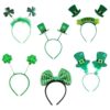Wholesale St. Patrick's Lucky Clover Headband Set