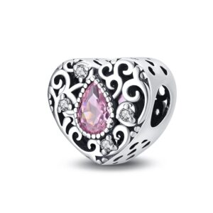Pac758-romantic classic series—romantic classic pink beads