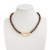 Wholesale Merlot Tiger's Eye Bead Necklace