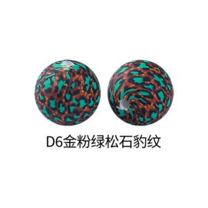 D6-Gold Powder Turquoise Leopard