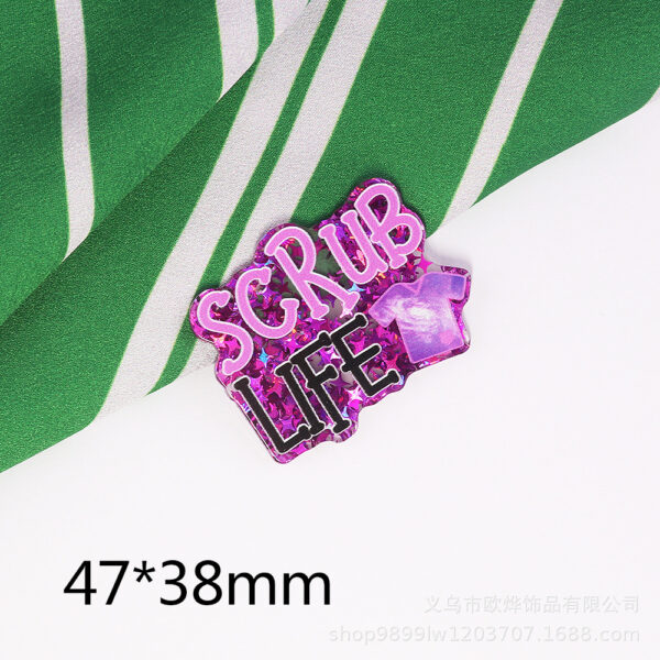 O1CN01kmJX0c1GL8XPu6baF_2208279590605-0-cib Wholesale 10pcs cartoon organ medical letter bag jewelry acrylic cute DIY patch accessories