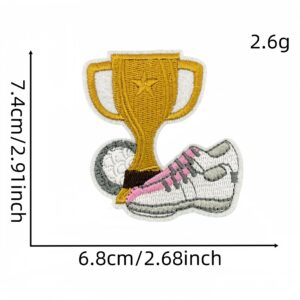 Pink golf cloth sticker 19 #