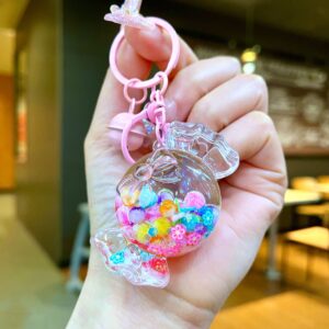 Pink Hardware [Round Candy] Glow-in-the-Dark Rainbow Candy Beans